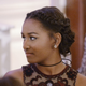 Sasha Obama attends a state dinner at the White House on March 10, 2016, in Washington, D.C.